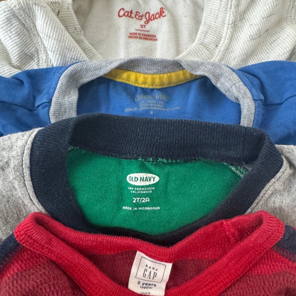 GAP++ Toddler Boy's 15pc Everyday Basics Bundle - Sz: 2T - Picture 13 of 16